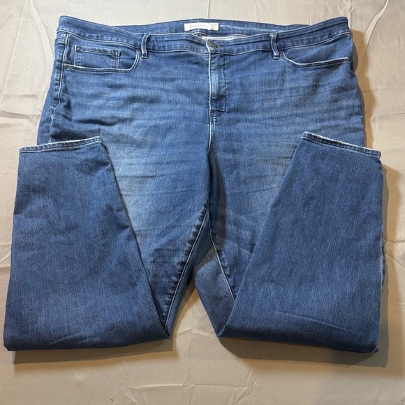 Athleta Jeans Womens 26X Plus Size Blue Denim Medium Wash High Rise - Picture 5 of 13